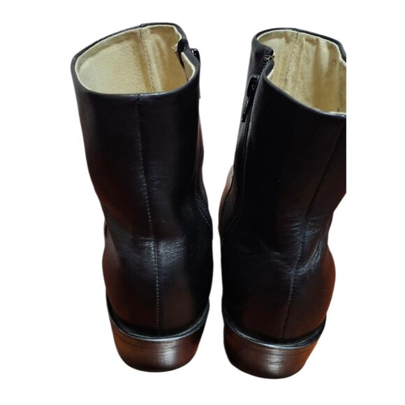 Durango TR820 Leather Biker Western Cowboy Ankle Boots Extra Wide Men's 9 EE - Picture 9 of 12